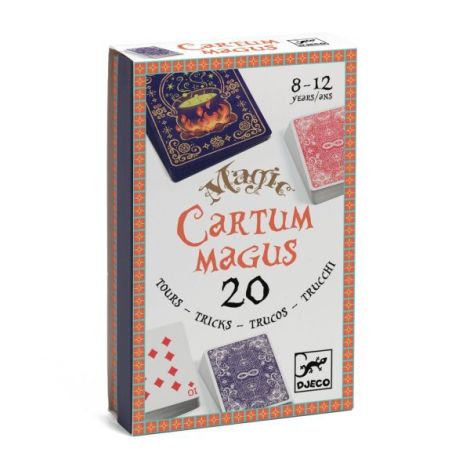 Joc de magie Cartum Magus 20 de trucuri, Djeco - poza 1
