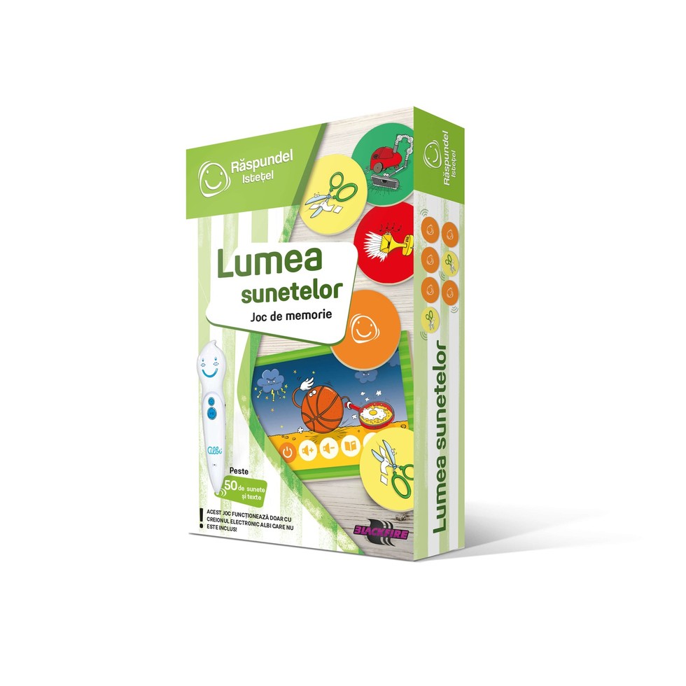 Joc de memorie Raspundel Istetel Lumea Sunetelor - poza 1