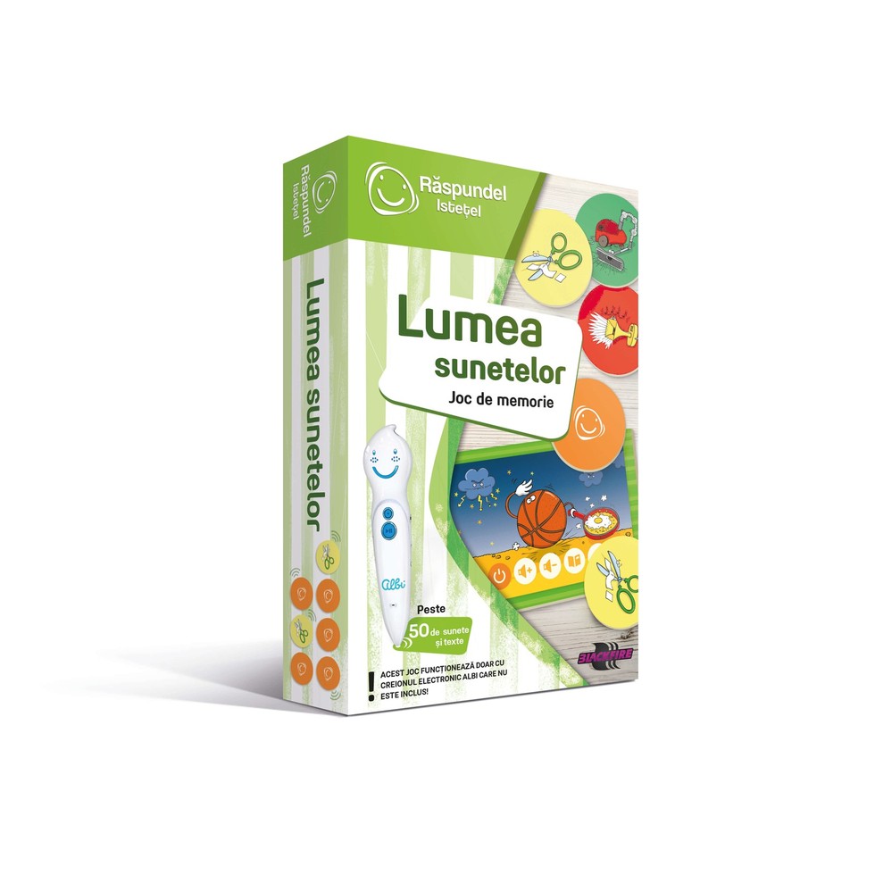 Joc de memorie Raspundel Istetel Lumea Sunetelor - poza 2