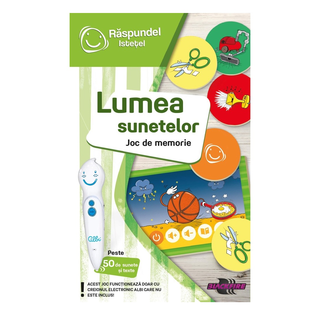Joc de memorie Raspundel Istetel Lumea Sunetelor - poza 4