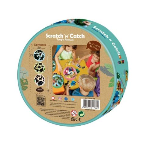 Joc de pescuit 2in1 razuibil - Scratch N Catch- Animale Jungla - poza 3