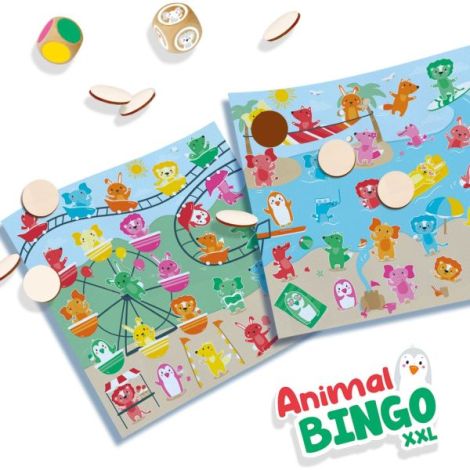 Joc de petrecere - Bingo cu animale XXL - poza 3