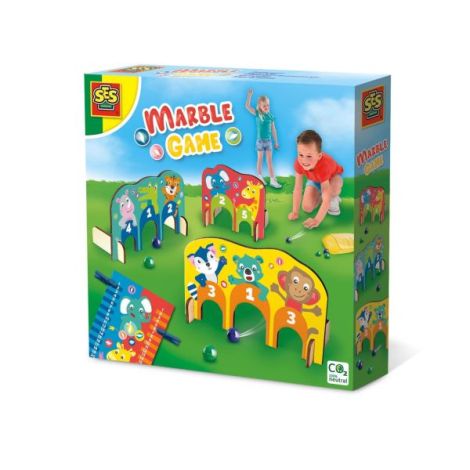 Joc de petrecere copii - Bile si porti din lemn - poza 1