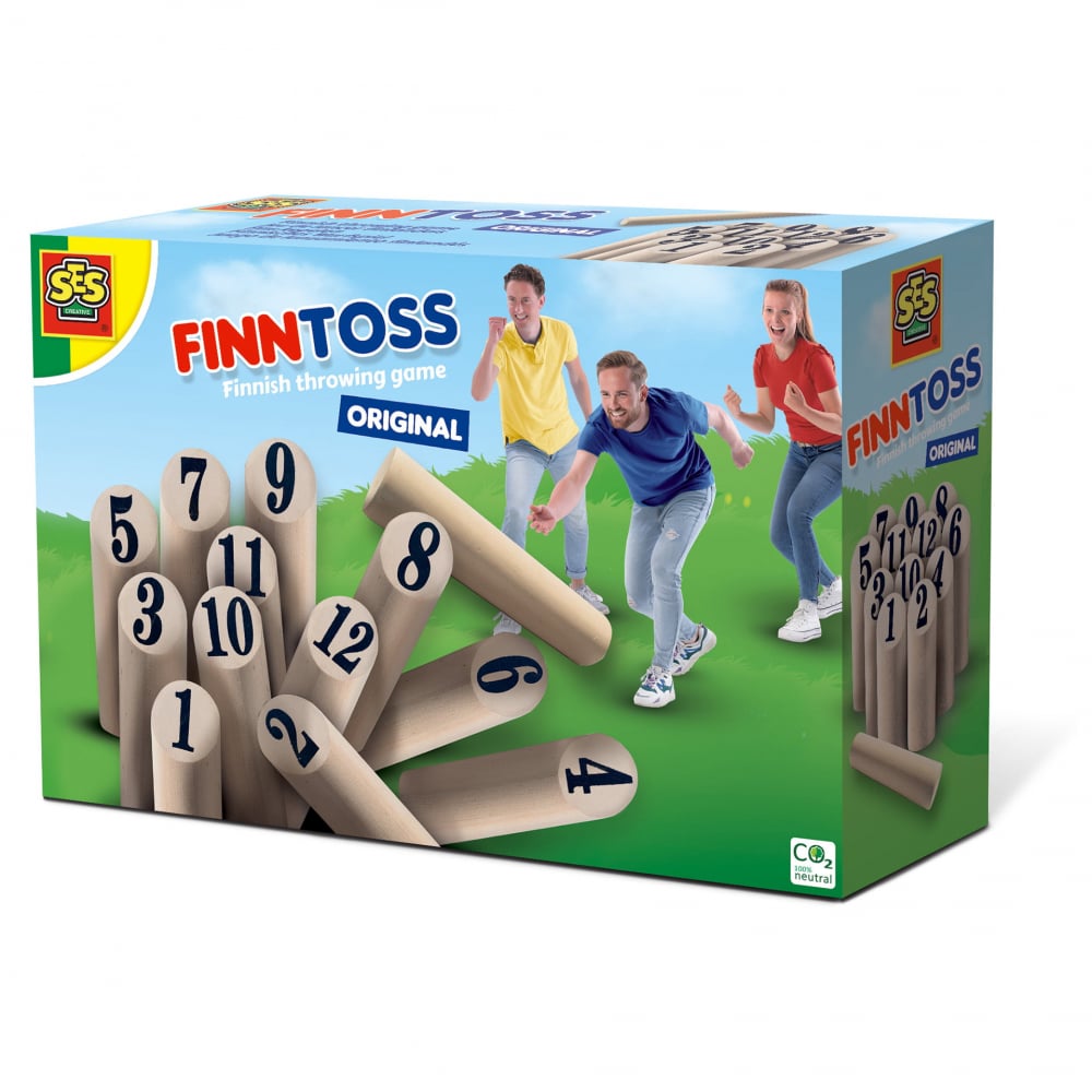 Joc de petrecere - Finntoss original, lemn,+8 ani