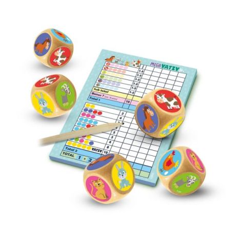 Joc de petrecere pentru copii - Mega Yatzy Junior - poza 3
