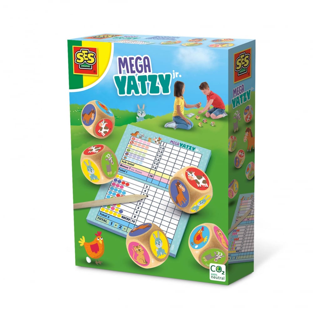 Joc de petrecere pentru copii - Mega Yatzy Junior, +4 ani