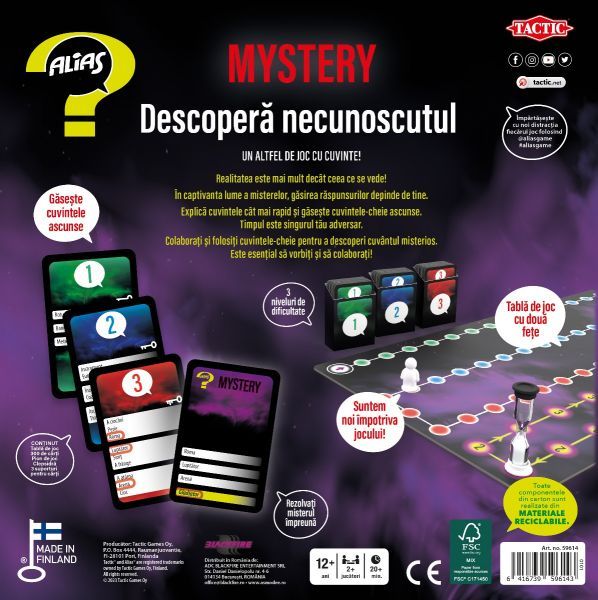 Joc de societate Alias Mystery - poza 2