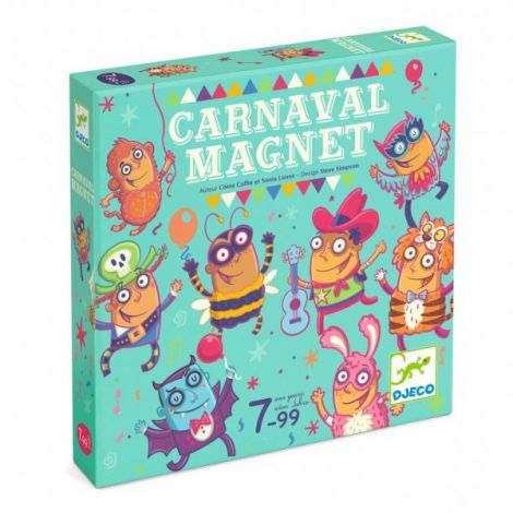 Joc de societate cu magnet Carnaval, Djeco - poza 1