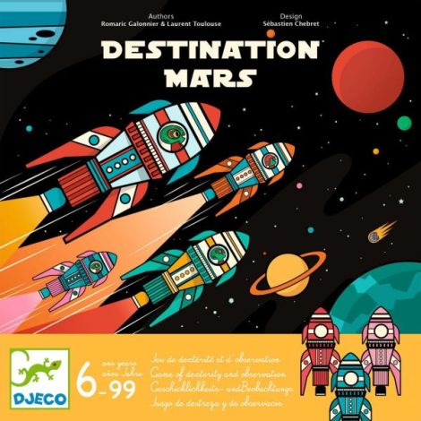 Joc de societate Destinatia Marte, Djeco - poza 2