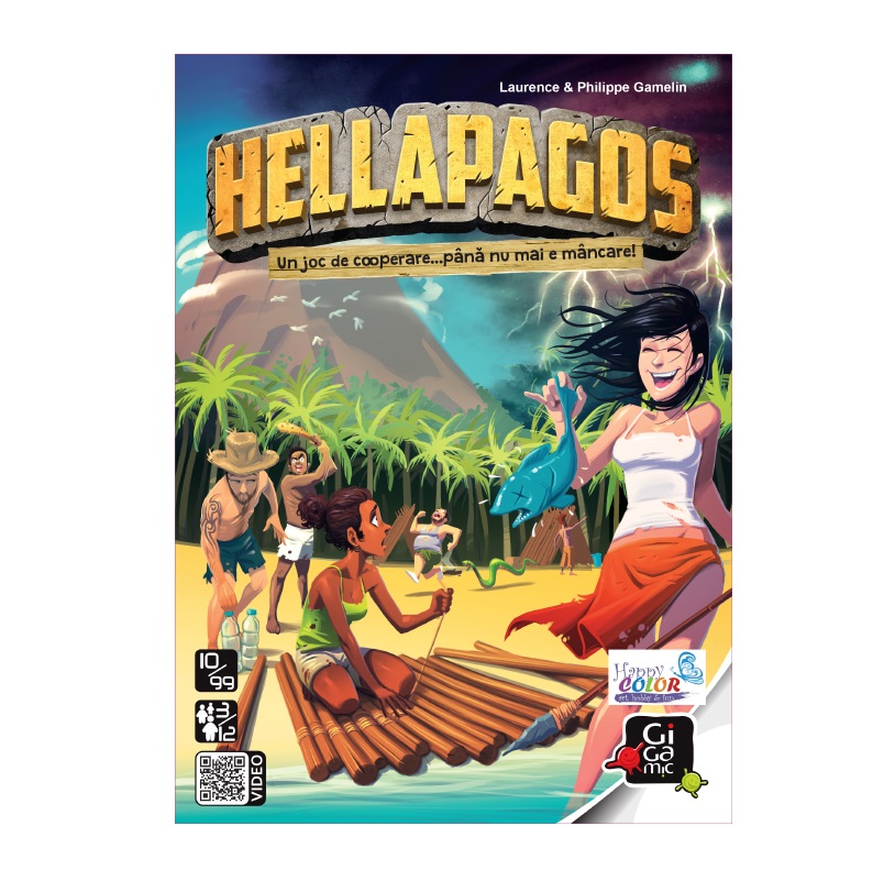 Joc de societate Gigamic Hellapagos Big Box - poza 2