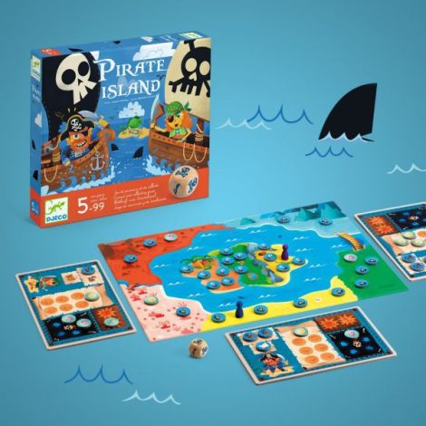 Joc de societate Insula piratilor, Djeco - poza 4