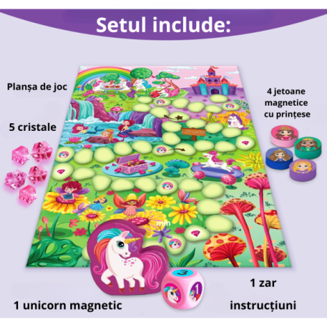 Joc de societate magnetic - cursa printeselor - poza 2