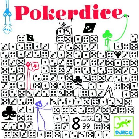 Joc de societate Pokerdice Djeco - poza 1