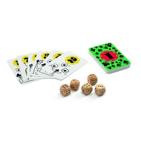 Joc de societate Pokerdice Djeco - poza 2