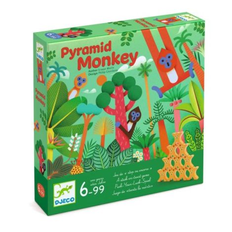 Joc de societate Pyramid Monkey, Djeco - poza 1