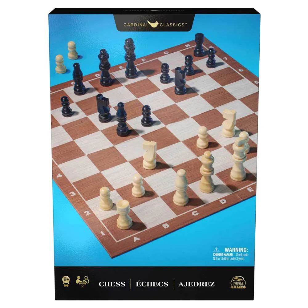 Joc de societate sah cu tabla de lemn Cardinal - poza 2
