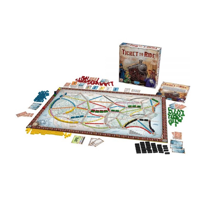 Joc de societate Ticket To Ride Days Of Wonder - poza 3