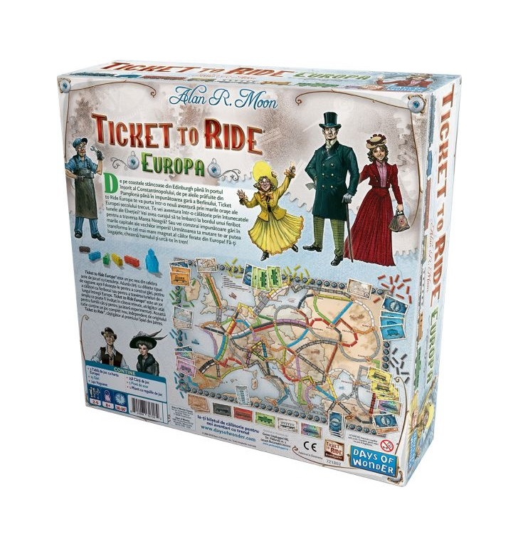 Joc de societate Ticket to Ride Europe - poza 2