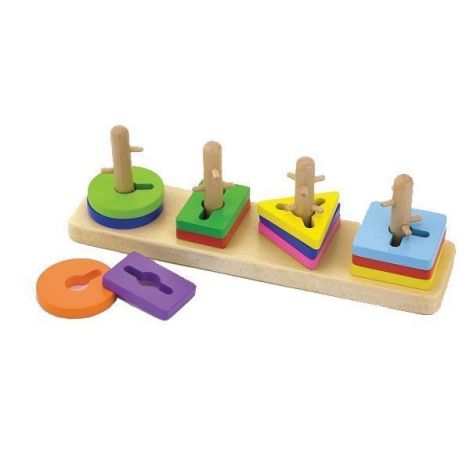 Joc de sortare educativ cu obstacole, Viga Toys - poza 2