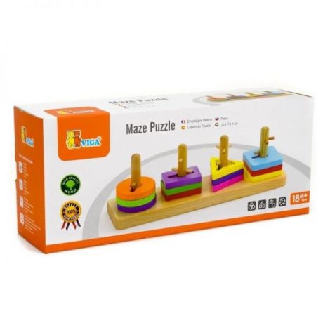 Joc de sortare educativ cu obstacole, Viga Toys - poza 3