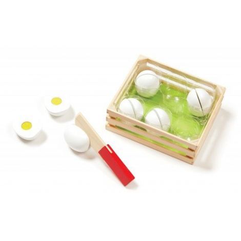 Joc de sortat din lemn Eggs Melissa and Doug - poza 1
