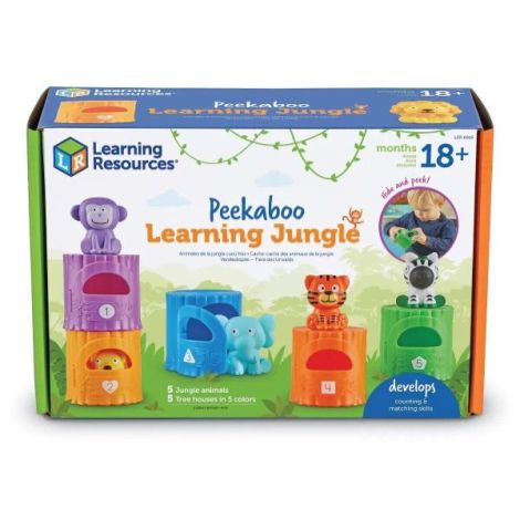 Joc de sortat si numarat - prietenii din jungla - poza 1