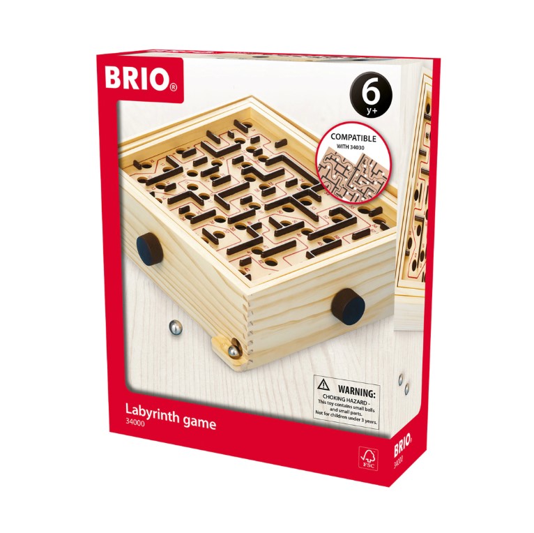 Joc din lemn Labirint Brio - poza 2