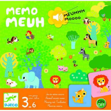 Joc Djeco cu sunete Memo Meuh - poza 1