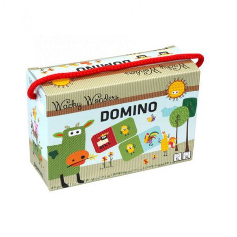 Joc DOMINO in cutie - Wacky Wonders - poza 1