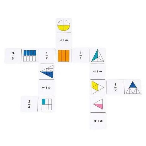 Joc domino - rainbow fraction - poza 2