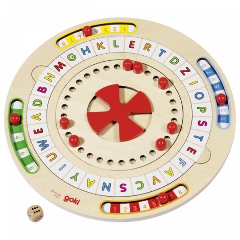 Joc duo vocabular si matematica Ruleta cuvintelor si cifrelor - poza 1