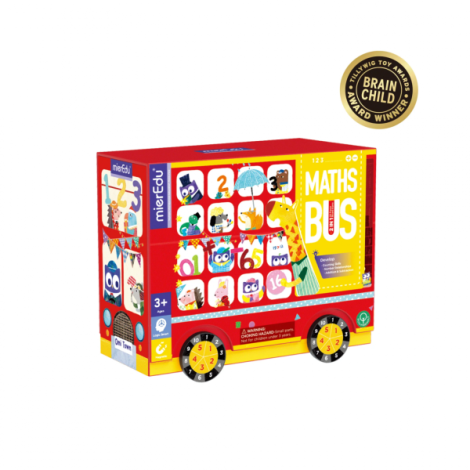 Joc educativ 2 in 1 - Autobuzul Matematic - poza 1