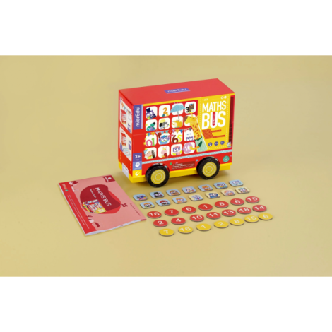 Joc educativ 2 in 1 - Autobuzul Matematic - poza 3