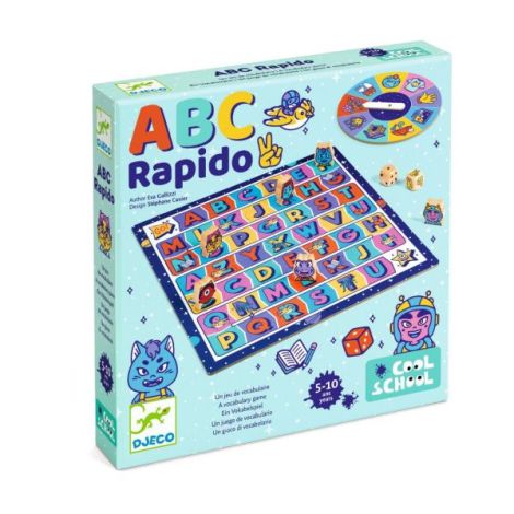 Joc educativ ABC Rapido, Djeco - poza 1