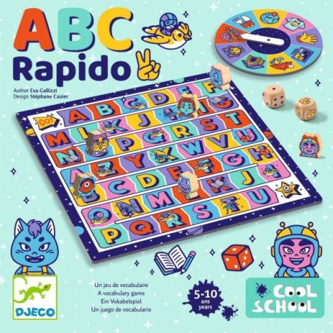 Joc educativ ABC Rapido, Djeco - poza 4