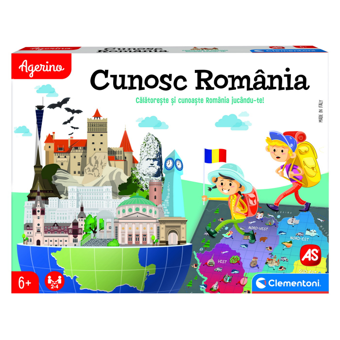 Joc educativ Agerino Cunosc Romania