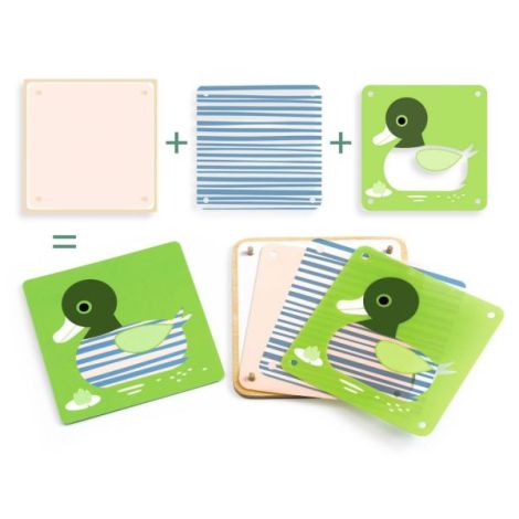 Joc educativ Animologix, Djeco - poza 3