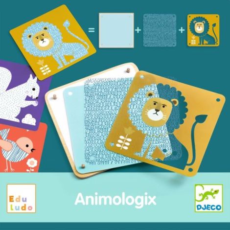 Joc educativ Animologix, Djeco - poza 4