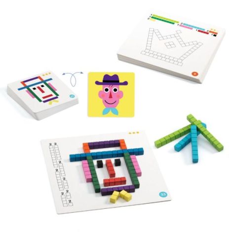 Joc educativ Batonnix, Djeco - poza 2
