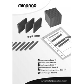 Joc educativ Baza 10 - set 121 piese la cutie - Miniland - poza 4