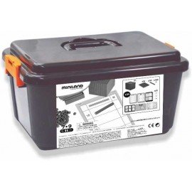 Joc educativ Baza 10 - set 121 piese la cutie - Miniland - poza 5
