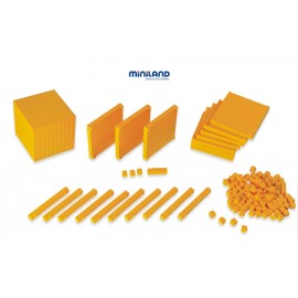 Joc educativ Baza 10 - set 121 piese la punga - Miniland - poza 1