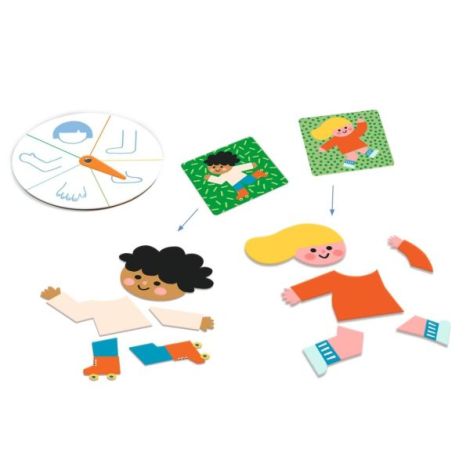 Joc educativ Bodyco, Djeco - poza 3