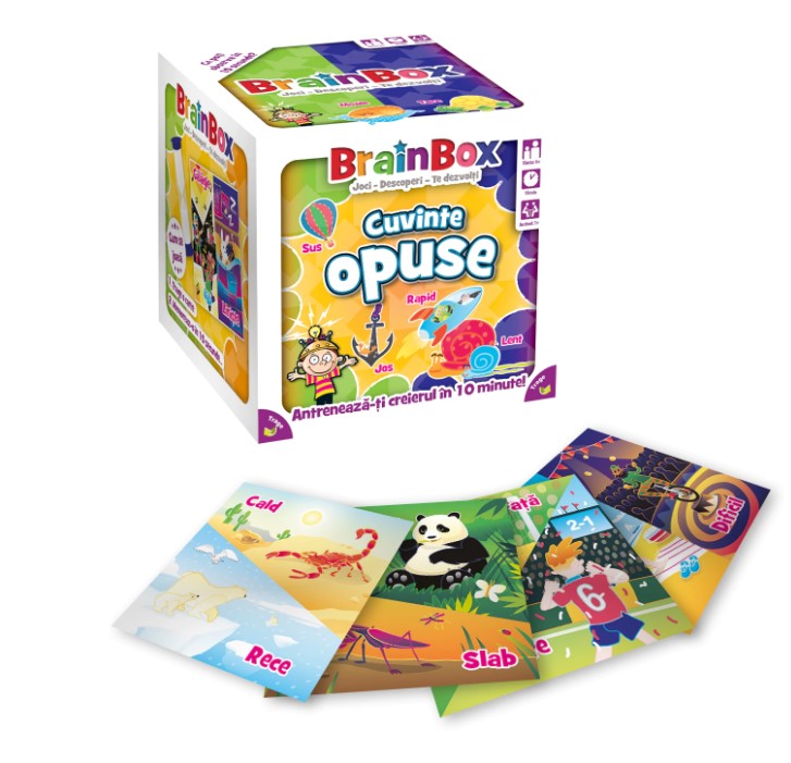 Joc educativ BrainBox Cuvinte opuse - poza 2