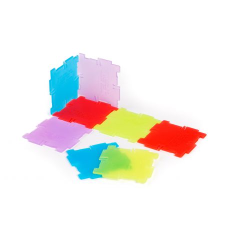 Joc educativ Conexion 56 cu piese translucide - poza 3