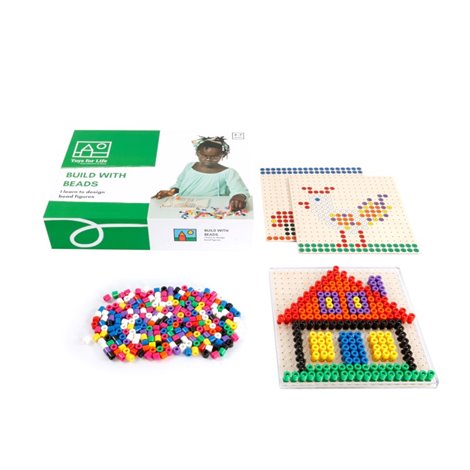Joc Educativ Construieste imagini din margele - poza 1