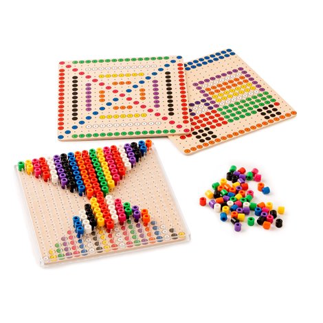 Joc Educativ Construieste imagini din margele - poza 3