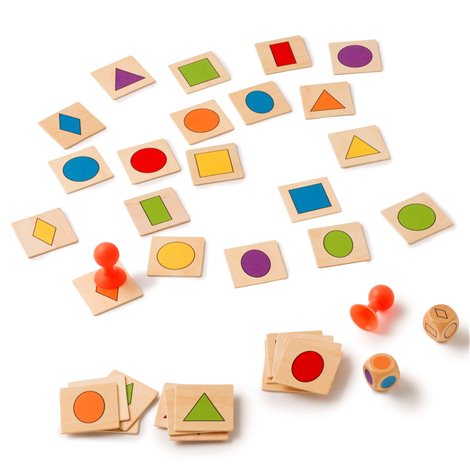 Joc Educativ cu forme geometrice Gaseste si Lipeste - poza 3