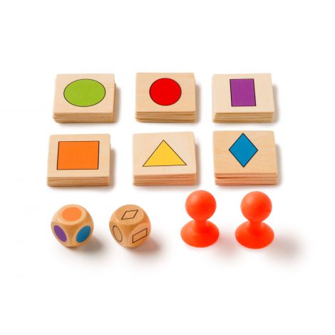 Joc Educativ cu forme geometrice Gaseste si Lipeste - poza 4