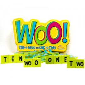 Joc educativ cu litere si numere Woo - Fat Brain Toys - poza 2
